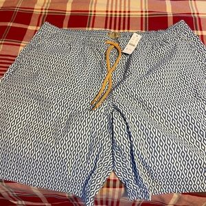 New with tags mens j crew bathing suit